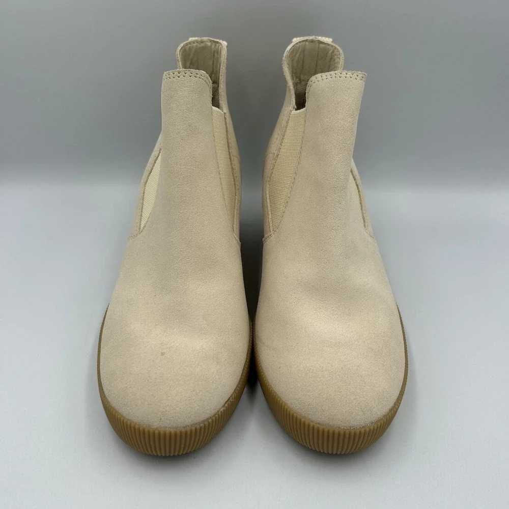 SOREL X CALIA Women's Out 'N About Slip-On Waterproof Wedge Boots SIZE‎ 6